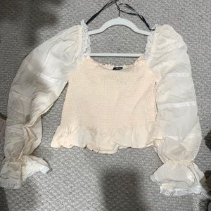 Forever 21 Peasant Top